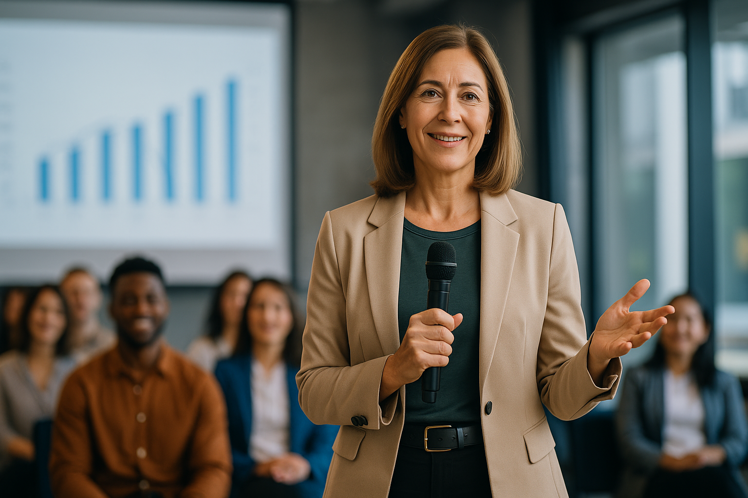 בניית הרצאה מנצחת. התוכן שלך על הבמה