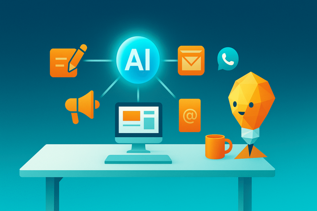 מקימים מכונת פרסום עם AI